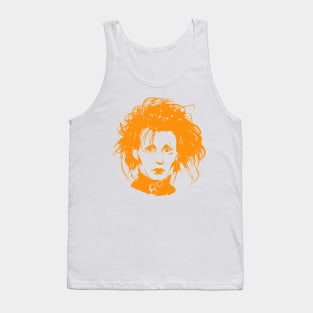 Orange Edward Tank Top